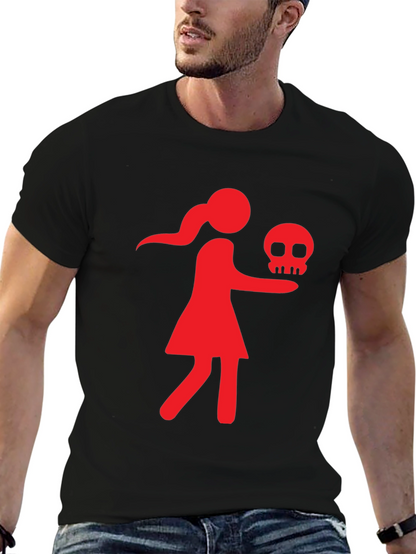 Graphic T-Shirt - Skull Girl Design