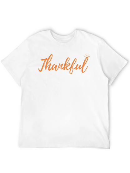 Thankful Graphic Tee - Stylish Fall T-Shirt