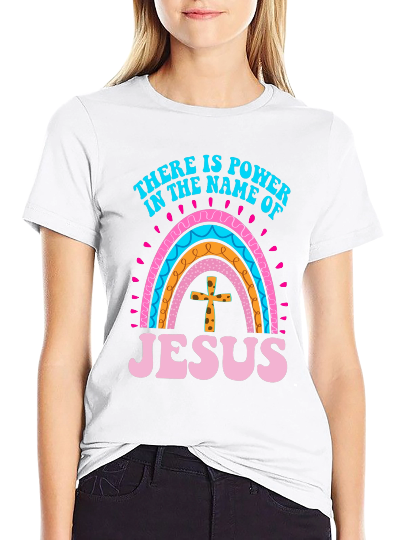 Power in the Name of Jesus Graphic Tee
