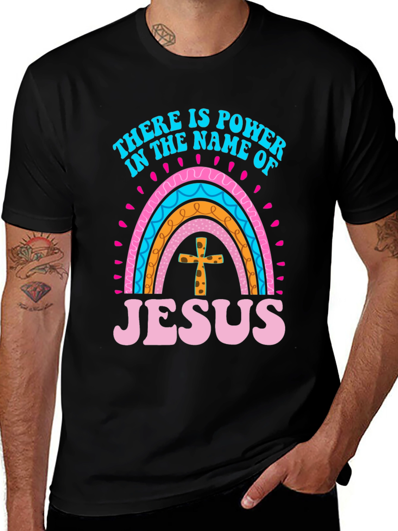 Power in the Name of Jesus Graphic Tee
