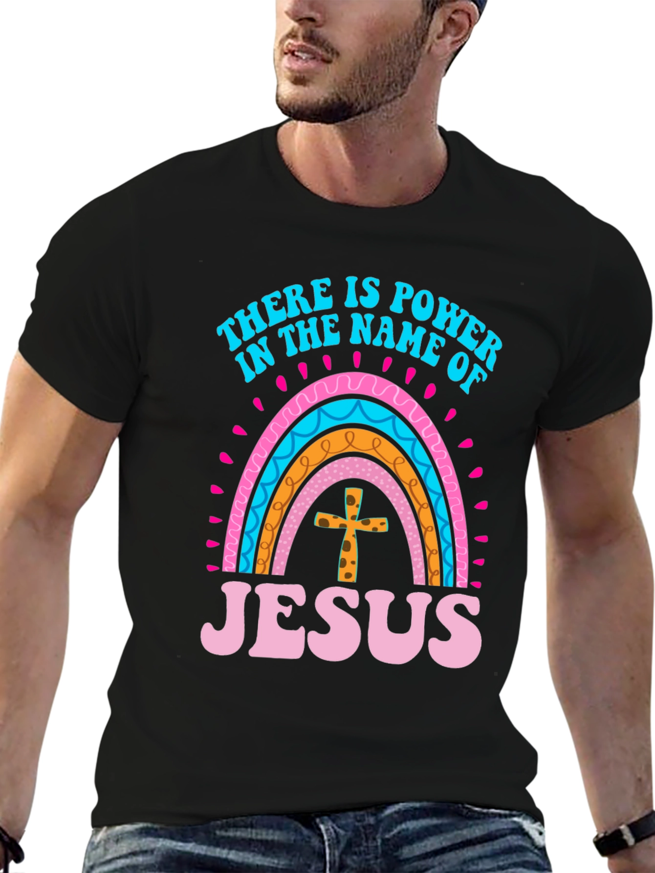 Power in the Name of Jesus Graphic Tee