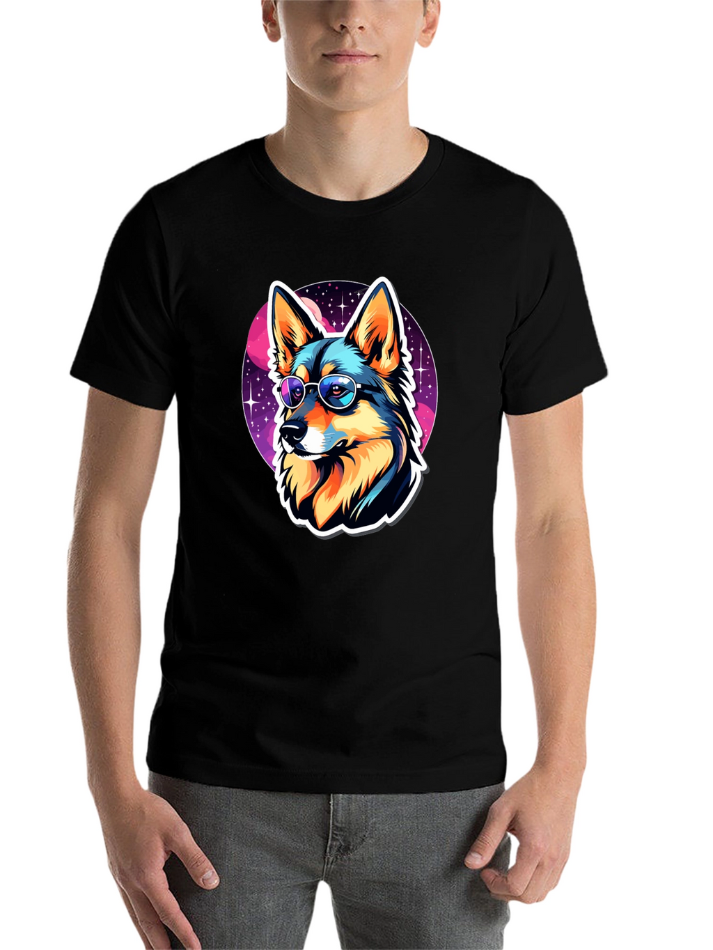Cool Dog Graphic Tee