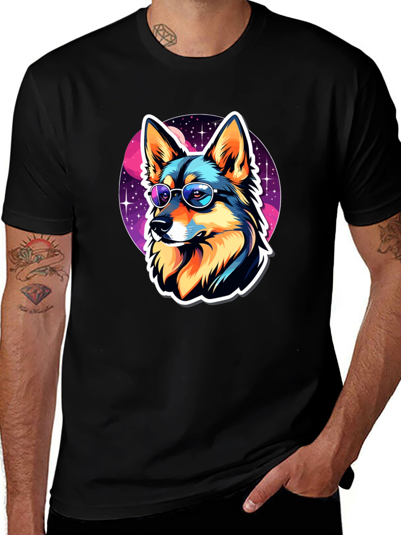 Cool Dog Graphic Tee