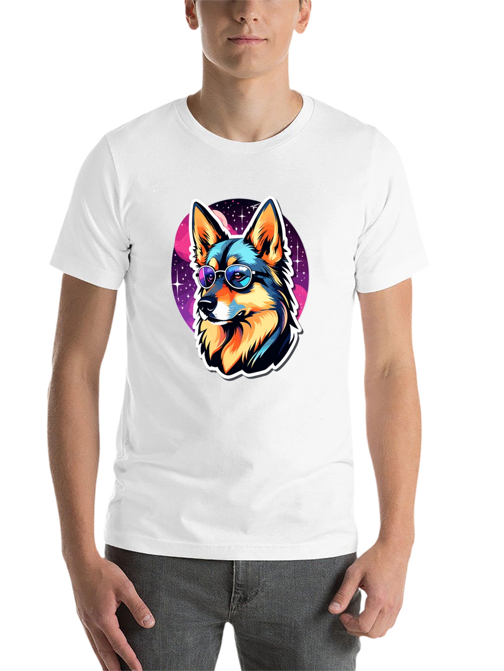 Cool Dog Graphic Tee