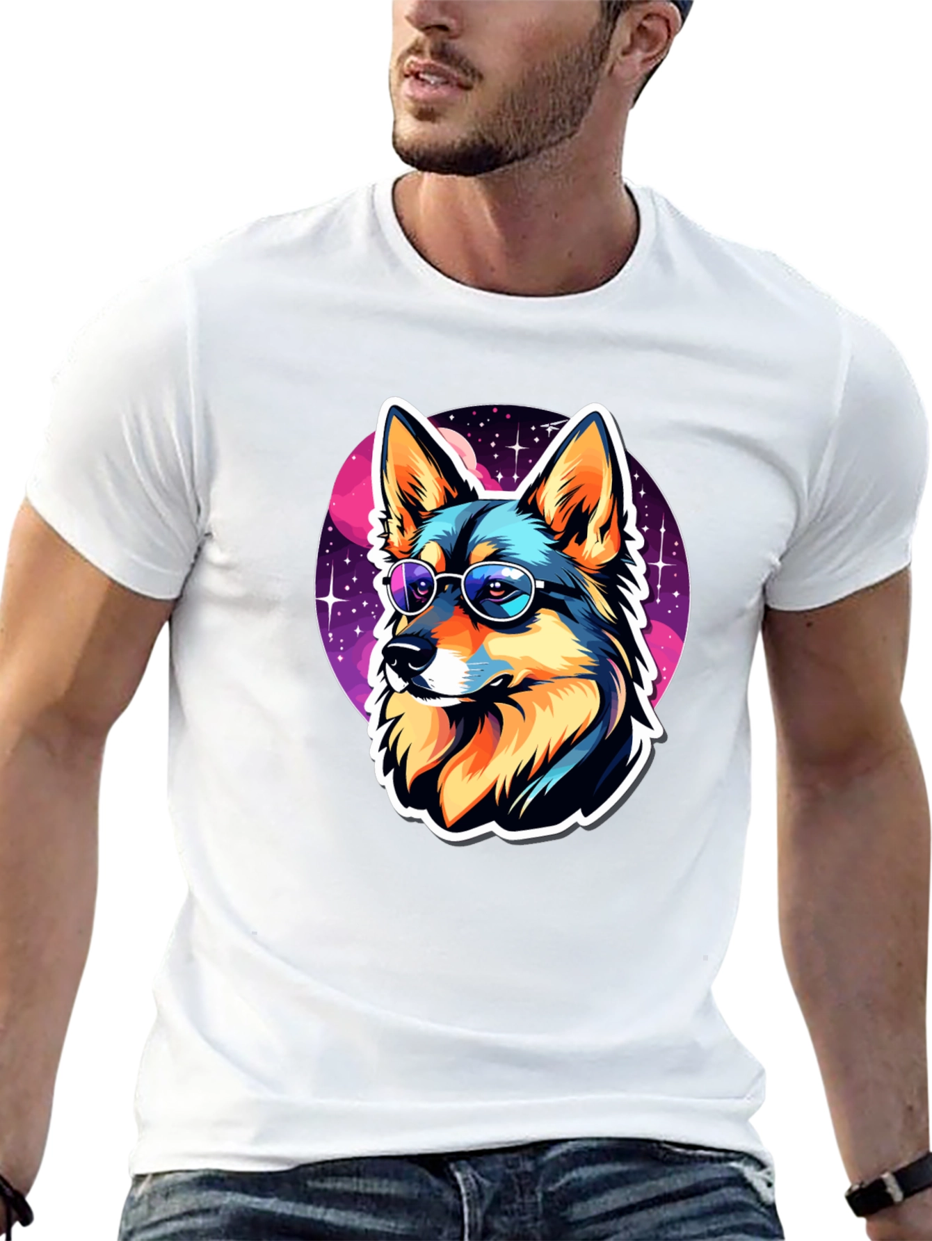 Cool Dog Graphic Tee