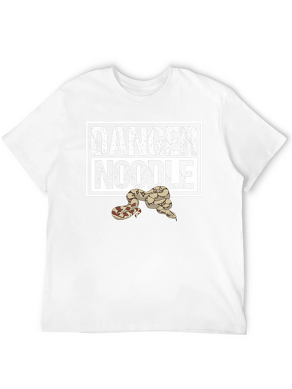 Danger Noodle Snake T-Shirt - Funny Reptile Tee