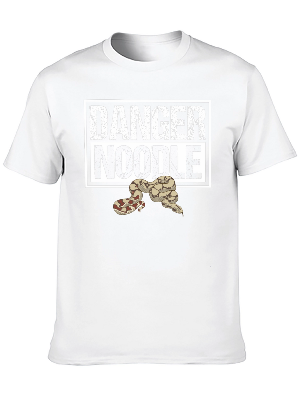 Danger Noodle Snake T-Shirt - Funny Reptile Tee