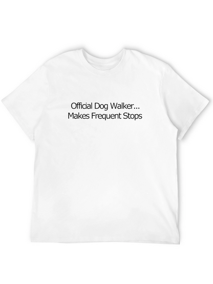 Official Dog Walker T-Shirt - Frequent Stops