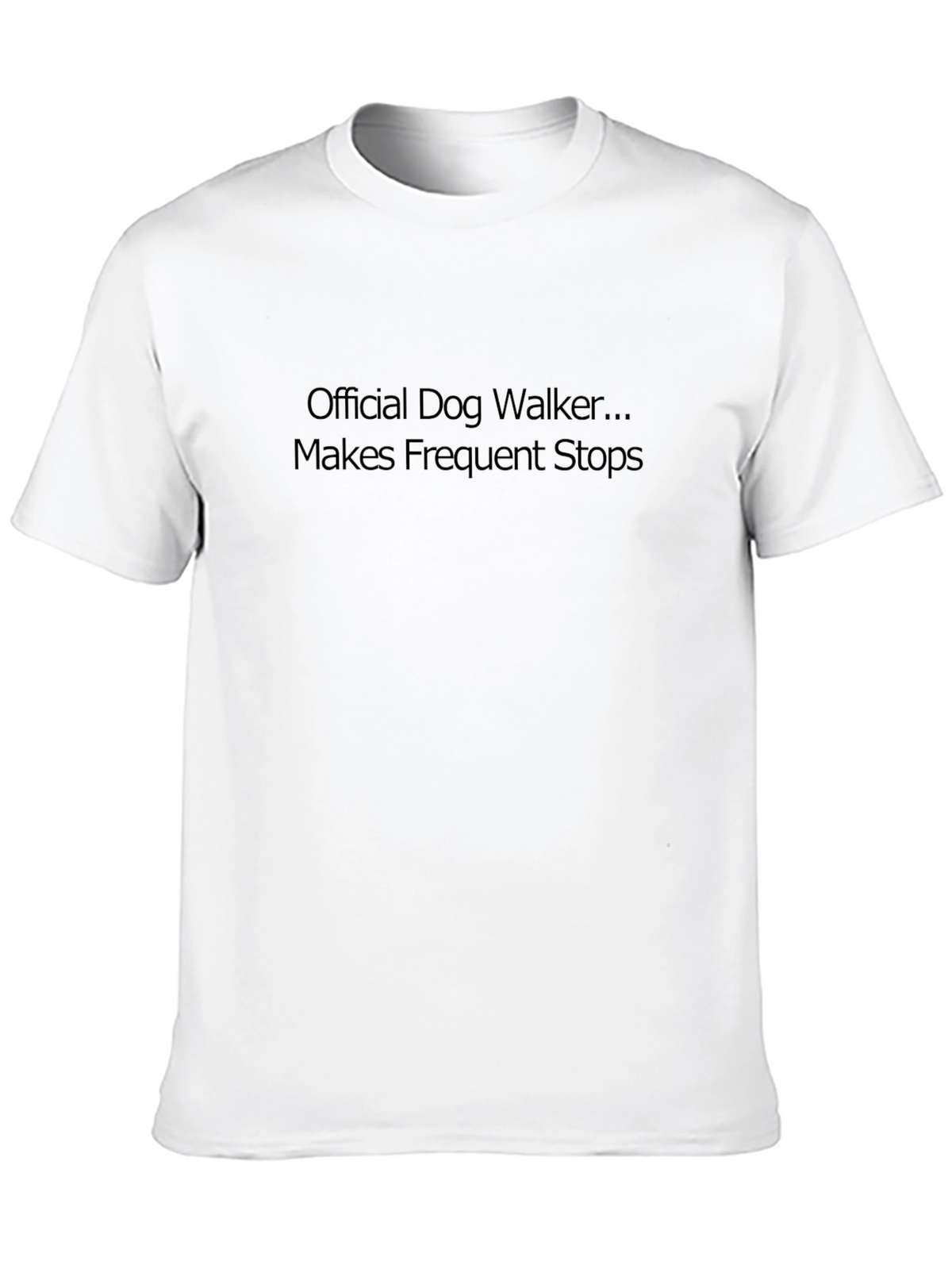 Official Dog Walker T-Shirt - Frequent Stops