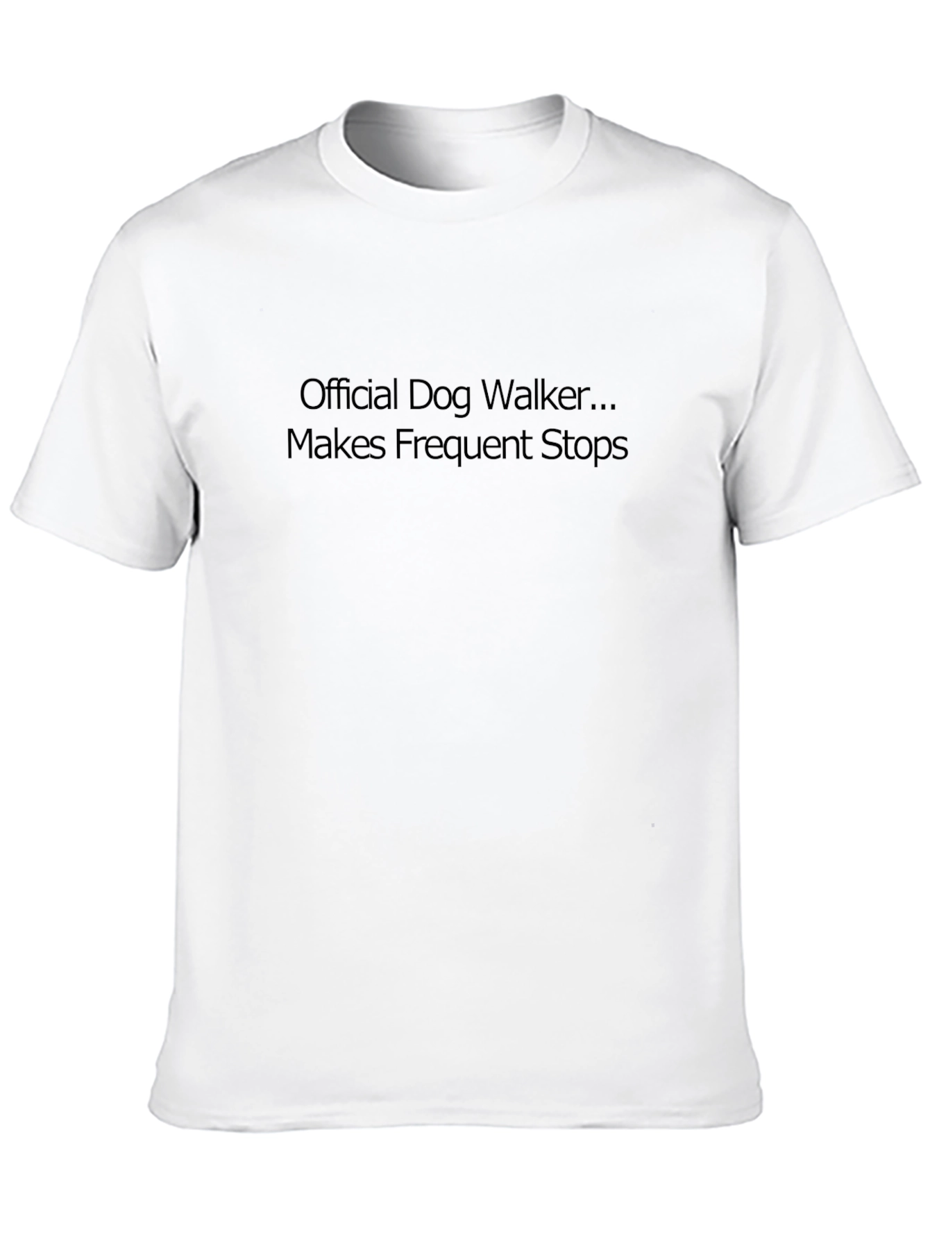 Official Dog Walker T-Shirt - Frequent Stops