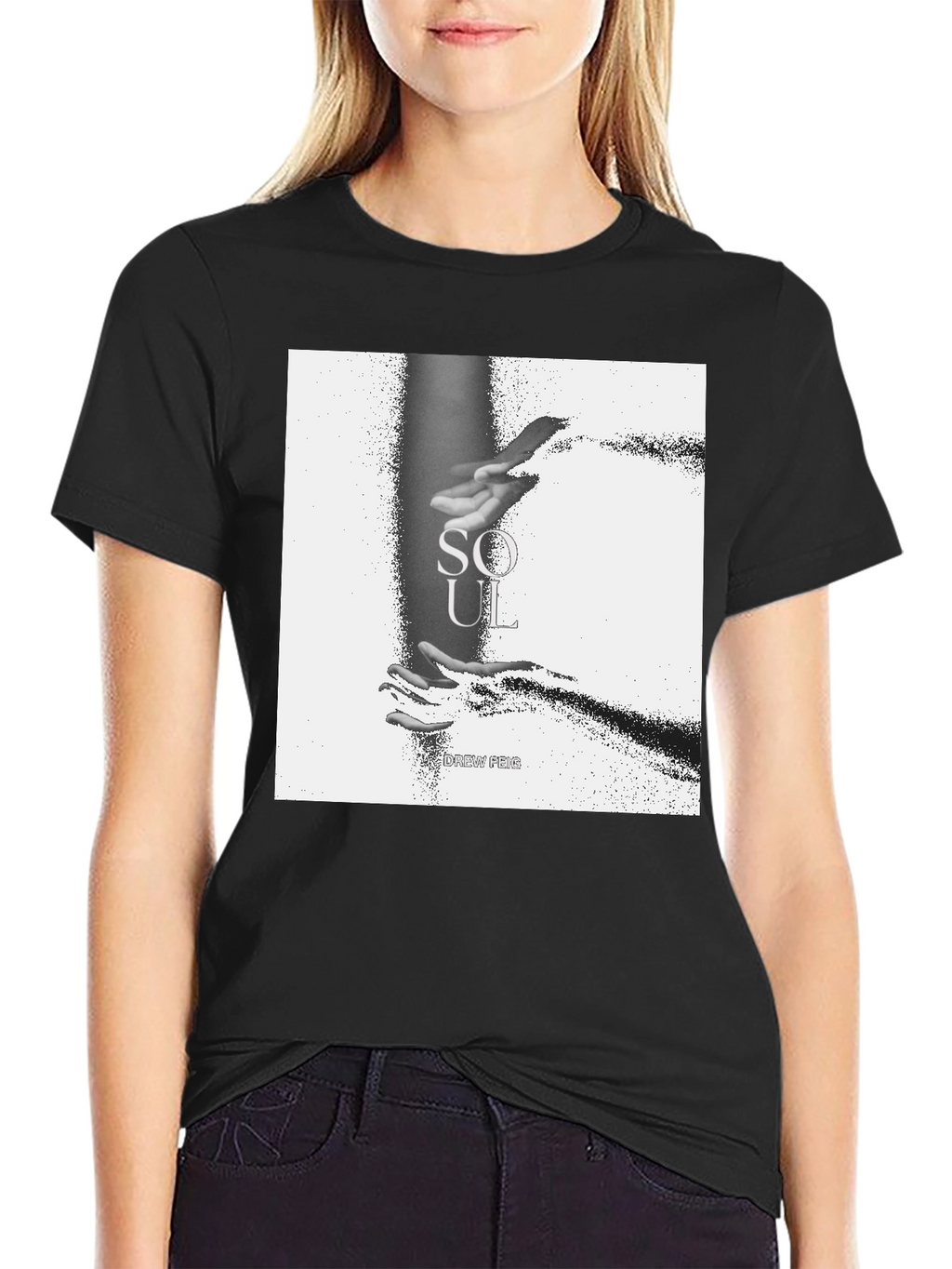 Soulful Graphic Black T-Shirt