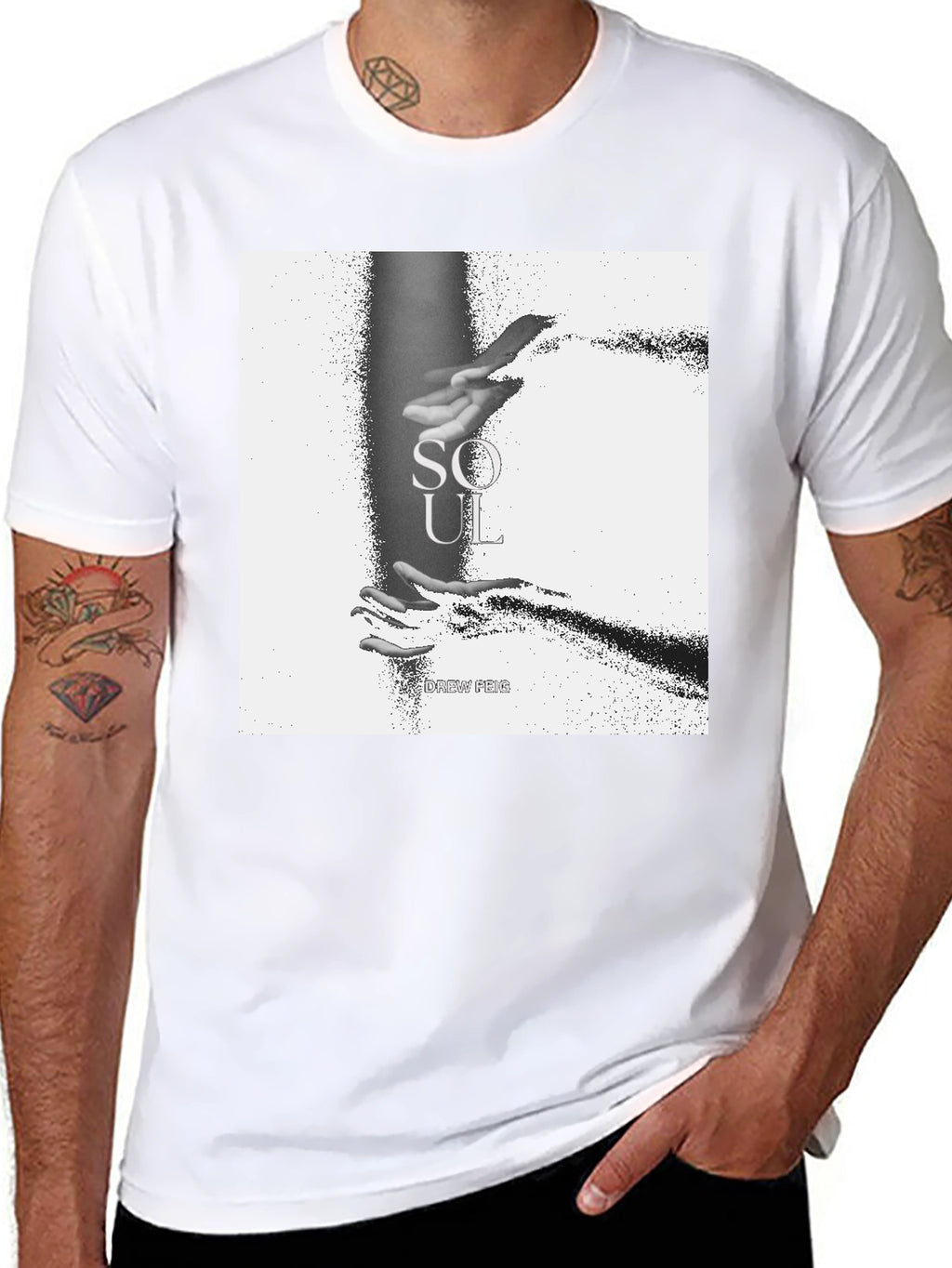 Soulful Graphic Black T-Shirt