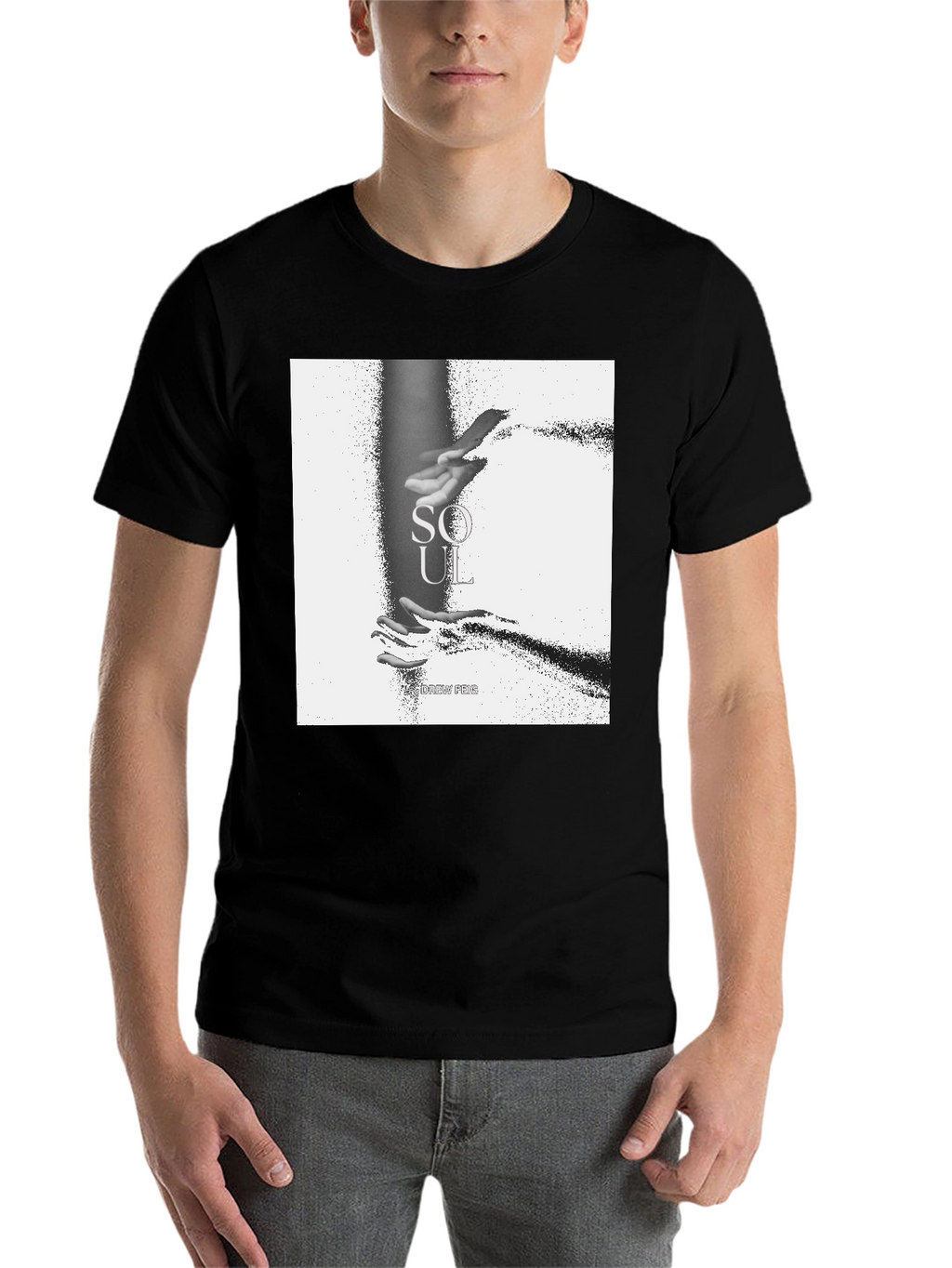 Soulful Graphic Black T-Shirt