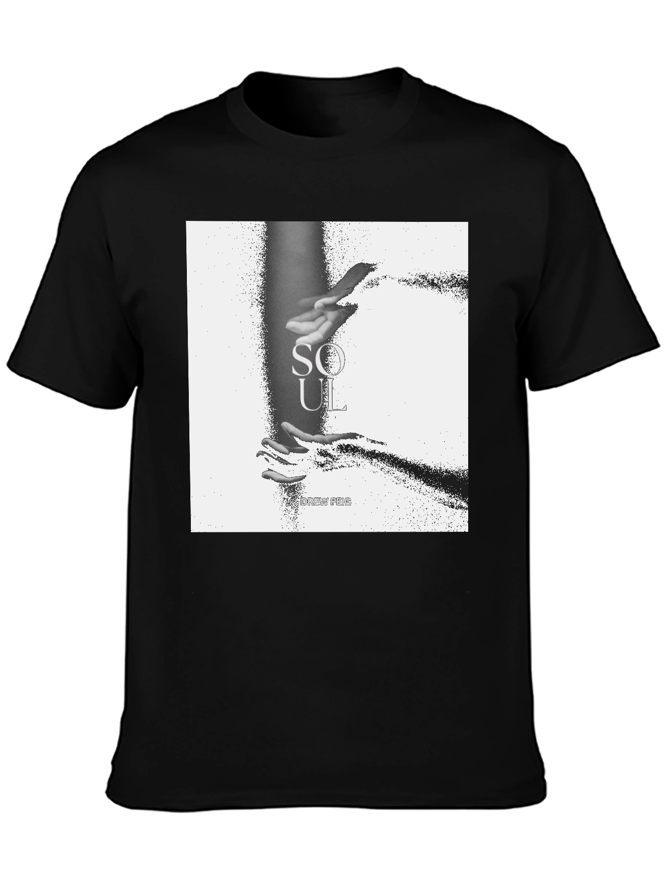 Soulful Graphic Black T-Shirt
