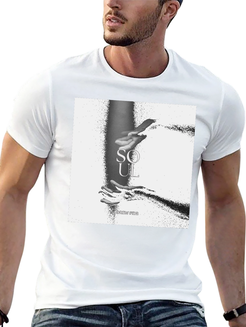 Soulful Graphic Black T-Shirt