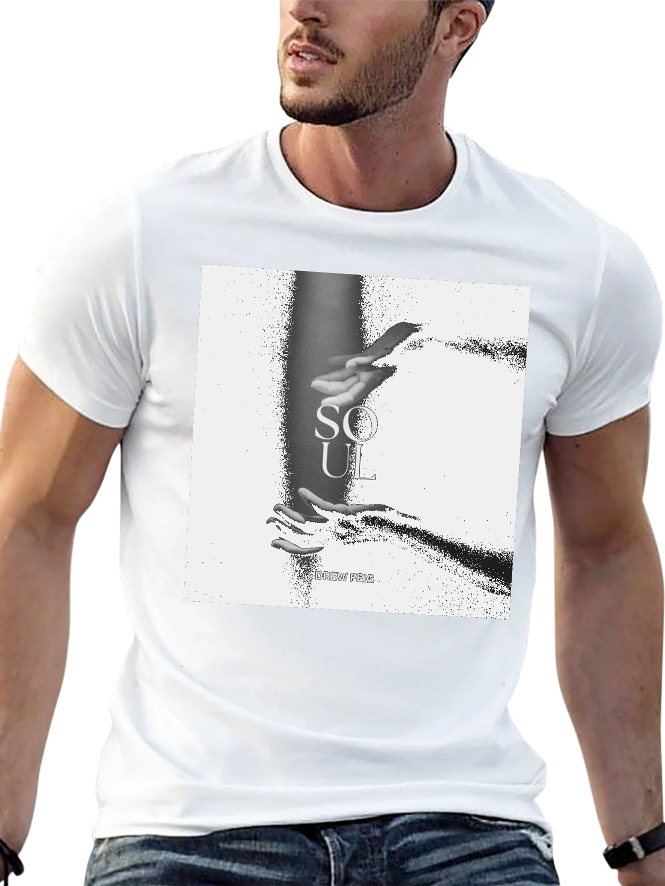 Soulful Graphic Black T-Shirt