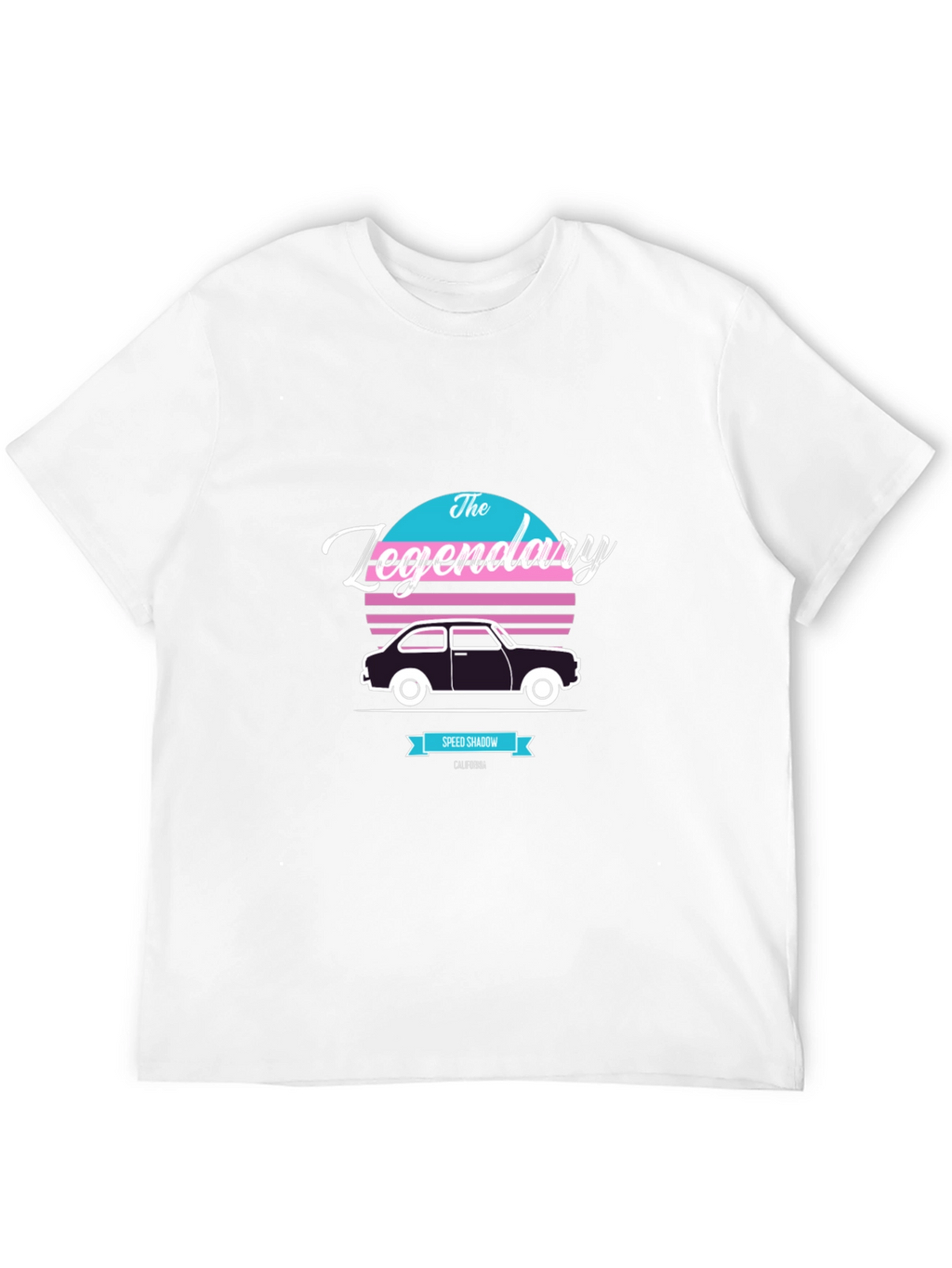 The Legendary Speed Shadow Retro Car T-Shirt