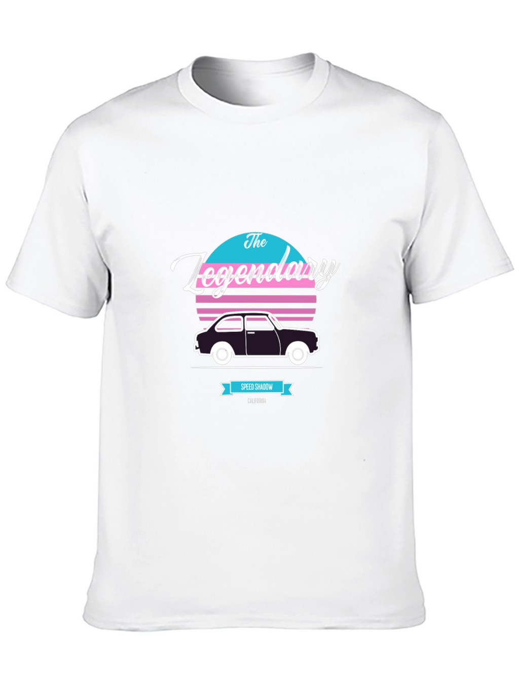 The Legendary Speed Shadow Retro Car T-Shirt