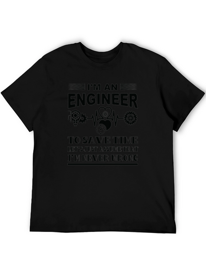 Engineer Humor Graphic T-Shirt