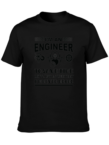 Engineer Humor Graphic T-Shirt