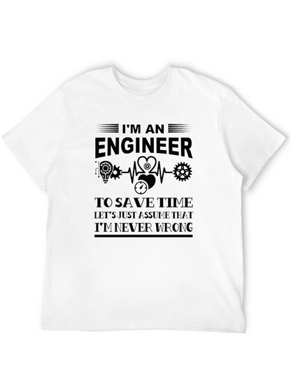 Engineer Humor Graphic T-Shirt