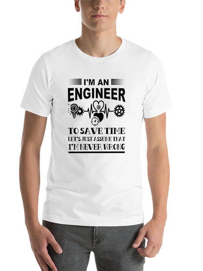 Engineer Humor Graphic T-Shirt