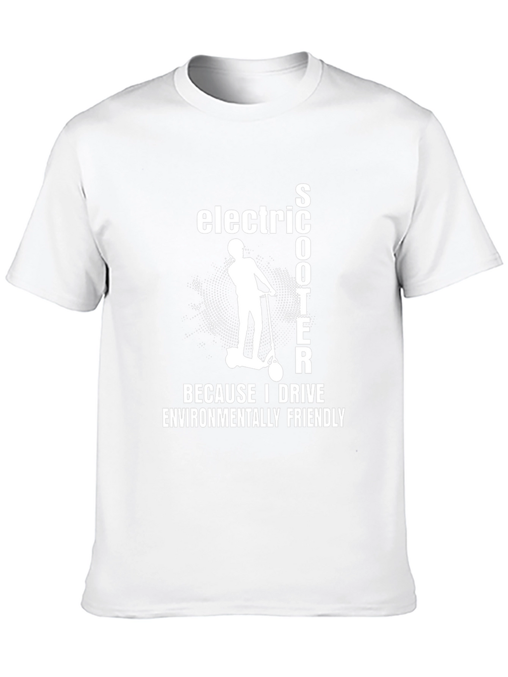 Electric Scooter T-Shirt - Environmentally Friendly