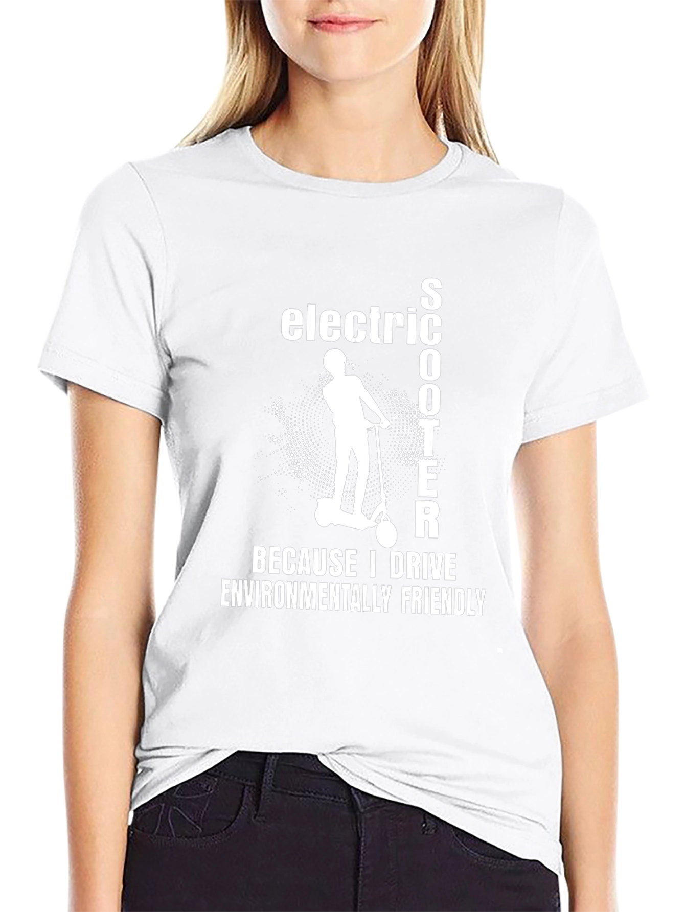 Electric Scooter T-Shirt - Environmentally Friendly