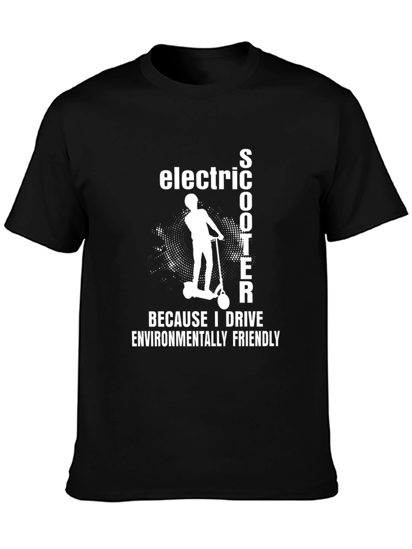 Electric Scooter T-Shirt - Environmentally Friendly