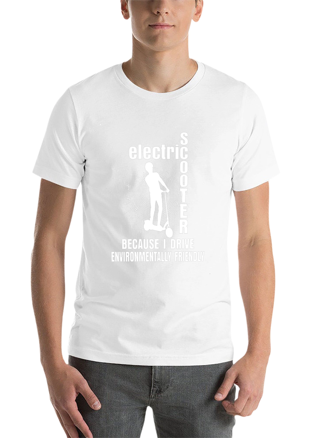 Electric Scooter T-Shirt - Environmentally Friendly