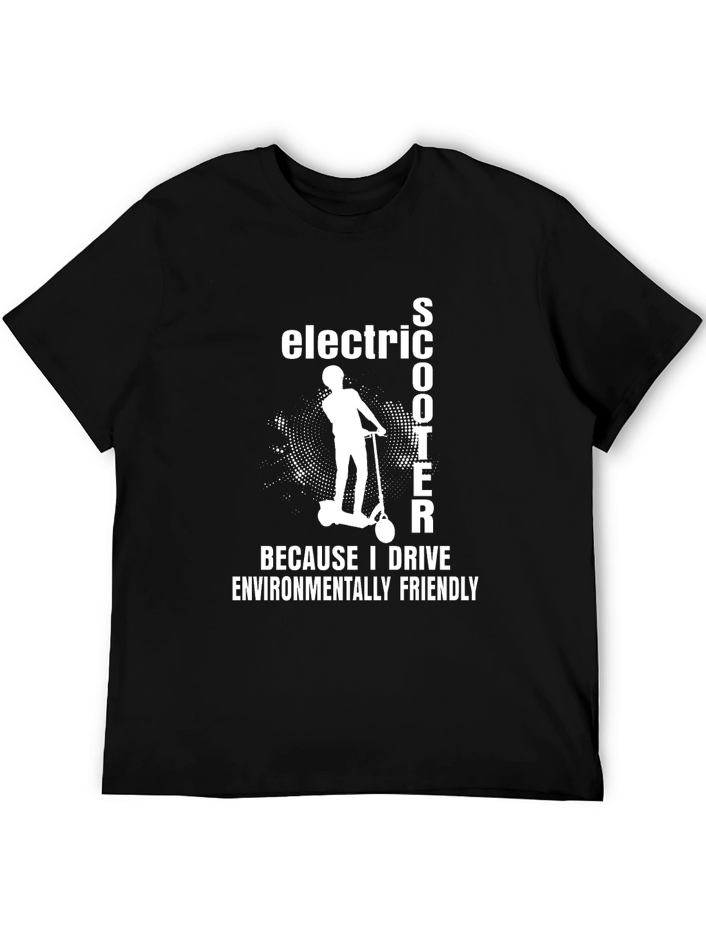 Electric Scooter T-Shirt - Environmentally Friendly