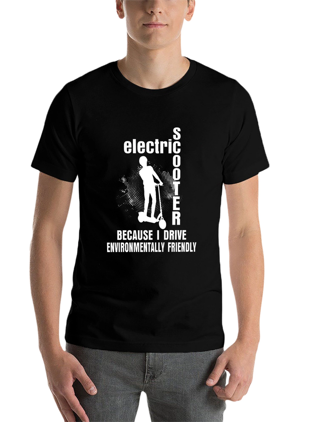 Electric Scooter T-Shirt - Environmentally Friendly