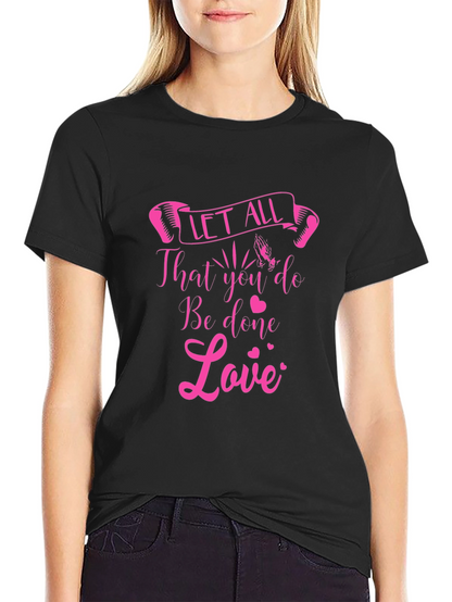 Love Inspiration Black T-Shirt