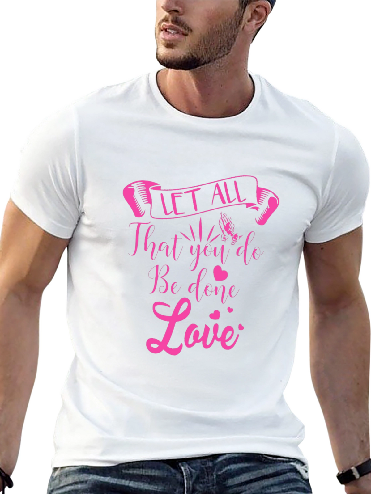 Love Inspiration Black T-Shirt