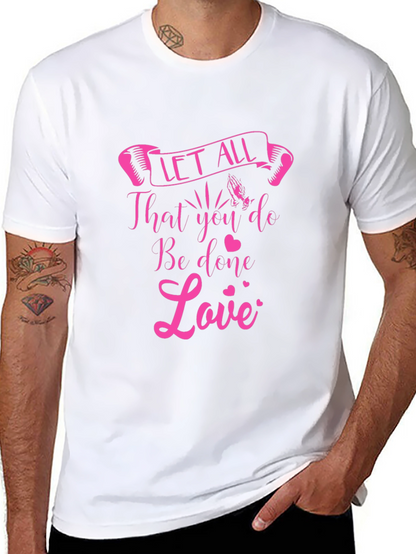 Love Inspiration Black T-Shirt