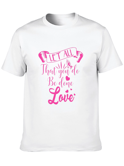 Love Inspiration Black T-Shirt