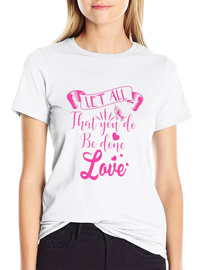 Love Inspiration Black T-Shirt