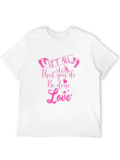 Love Inspiration Black T-Shirt