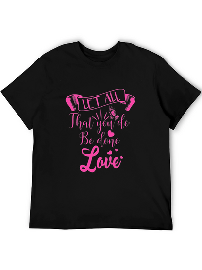 Love Inspiration Black T-Shirt