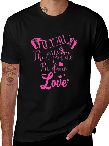 Love Inspiration Black T-Shirt