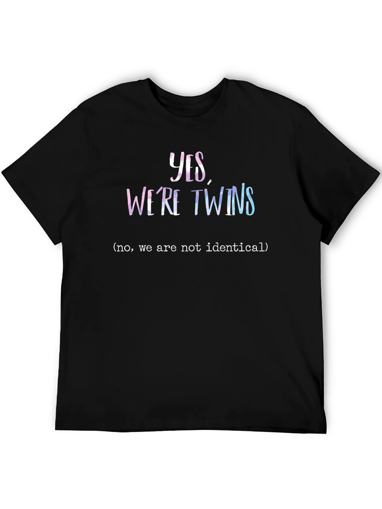 Yes Were Twins T-Shirt - Humorous Twin Apparel