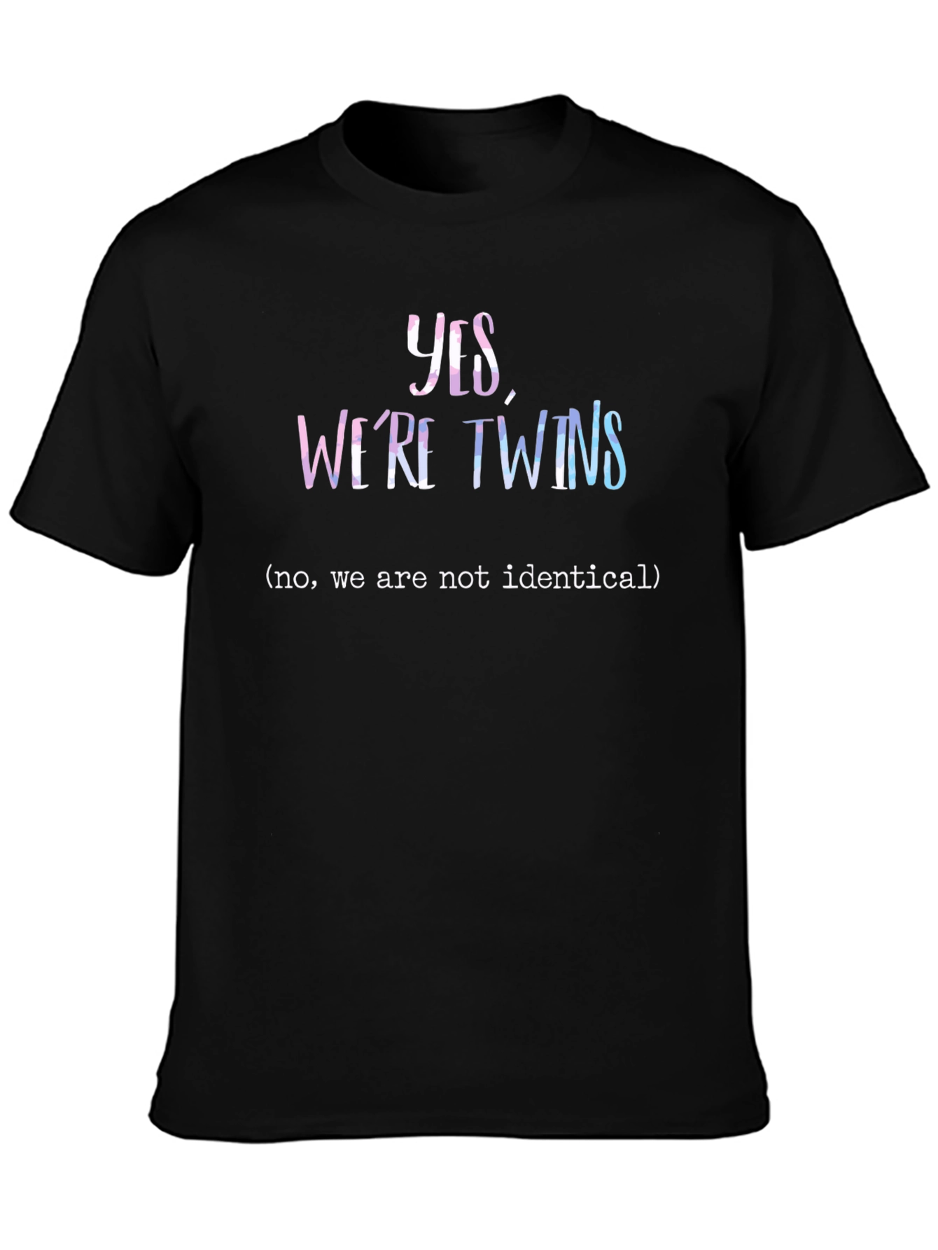 Yes Were Twins T-Shirt - Humorous Twin Apparel