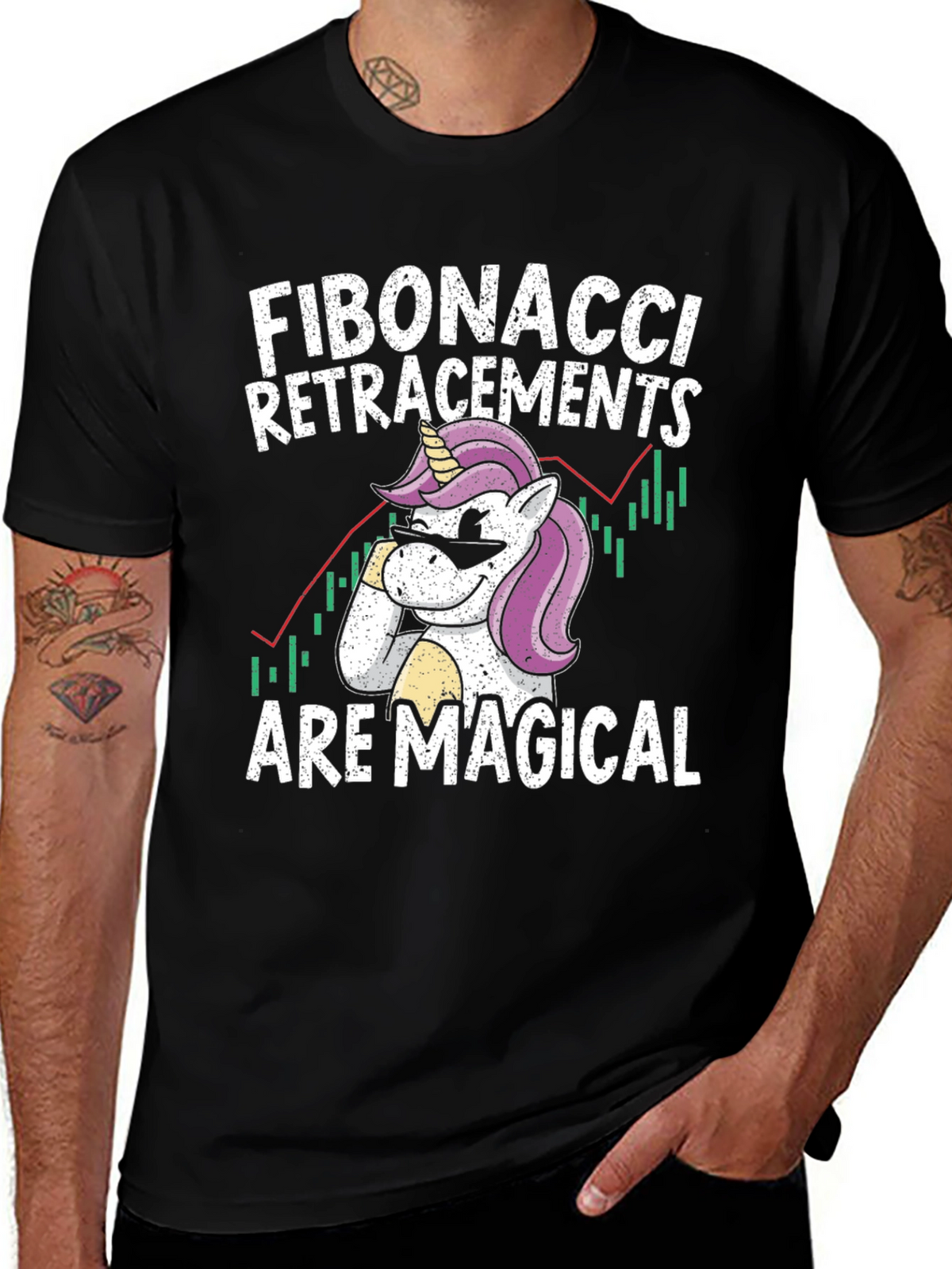 Fibonacci Retracements Are Magical T-Shirt
