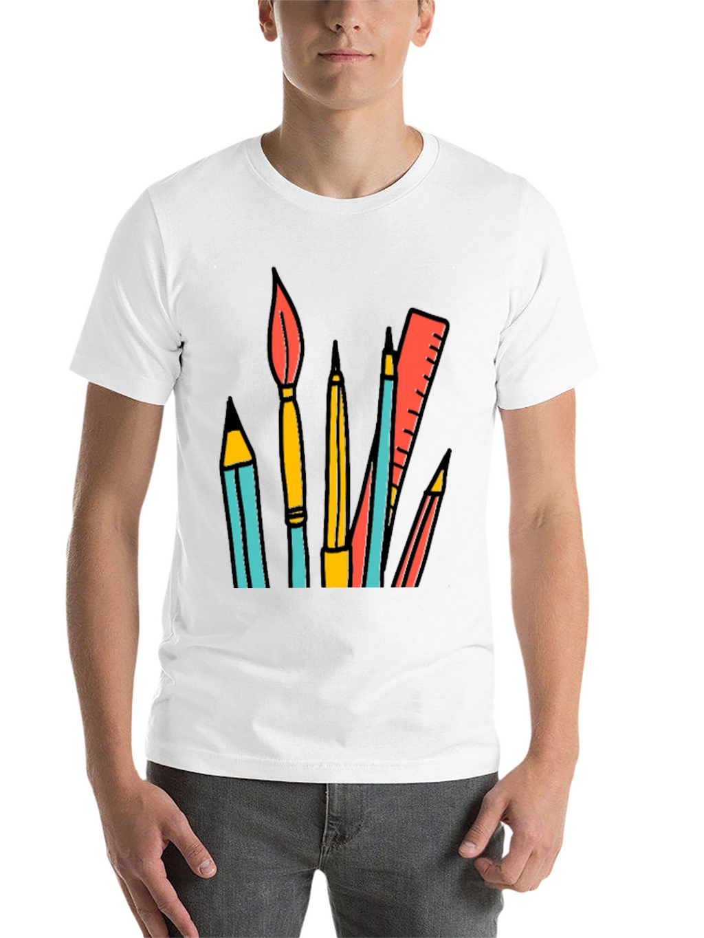 Art Supplies Graphic Tee
