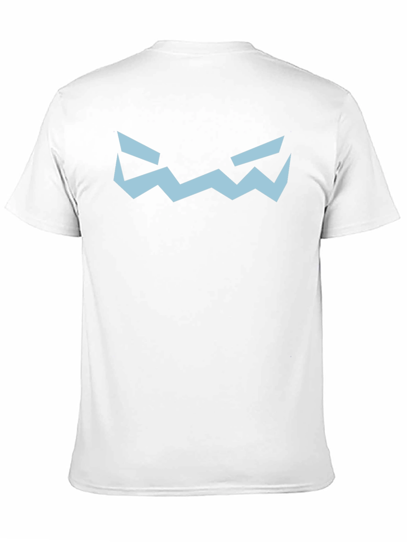 Geometric Face Graphic Tee - Black