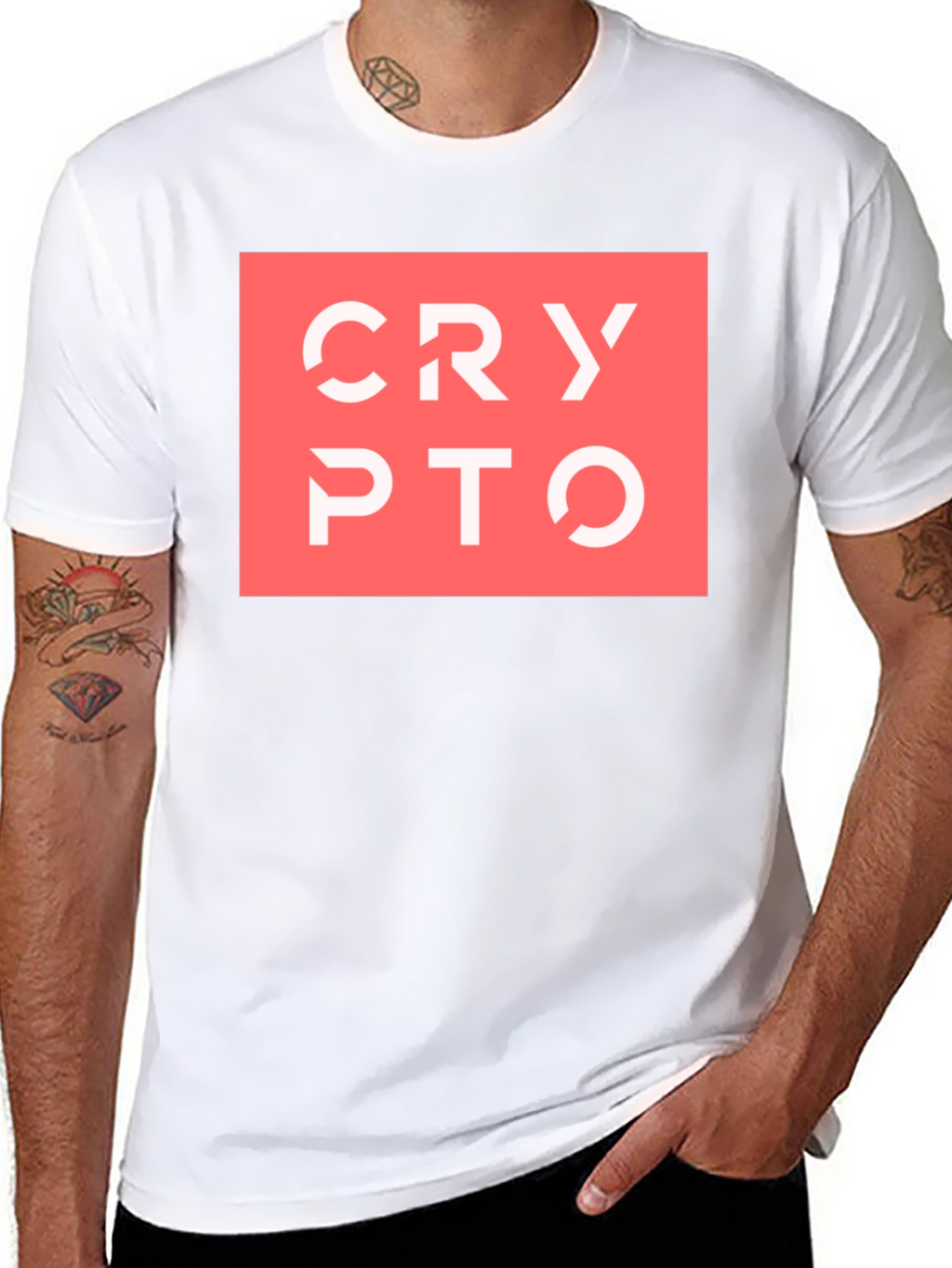 Crypto T-Shirt - Modern Design