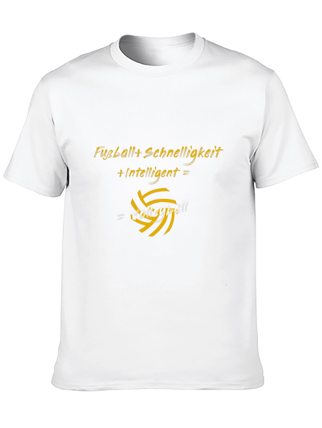 Volleyball Equation Graphic T-Shirt
