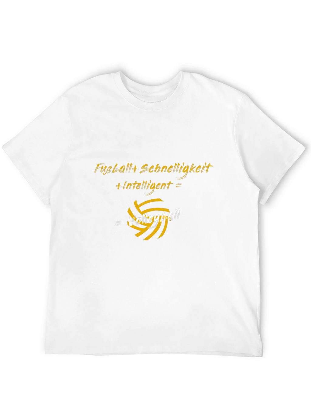 Volleyball Equation Graphic T-Shirt