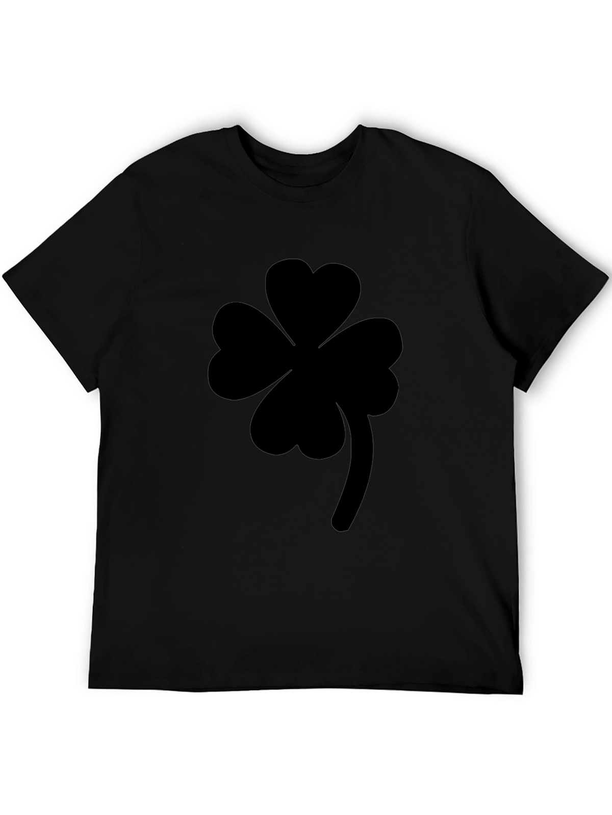 Shamrock Black Graphic Tee