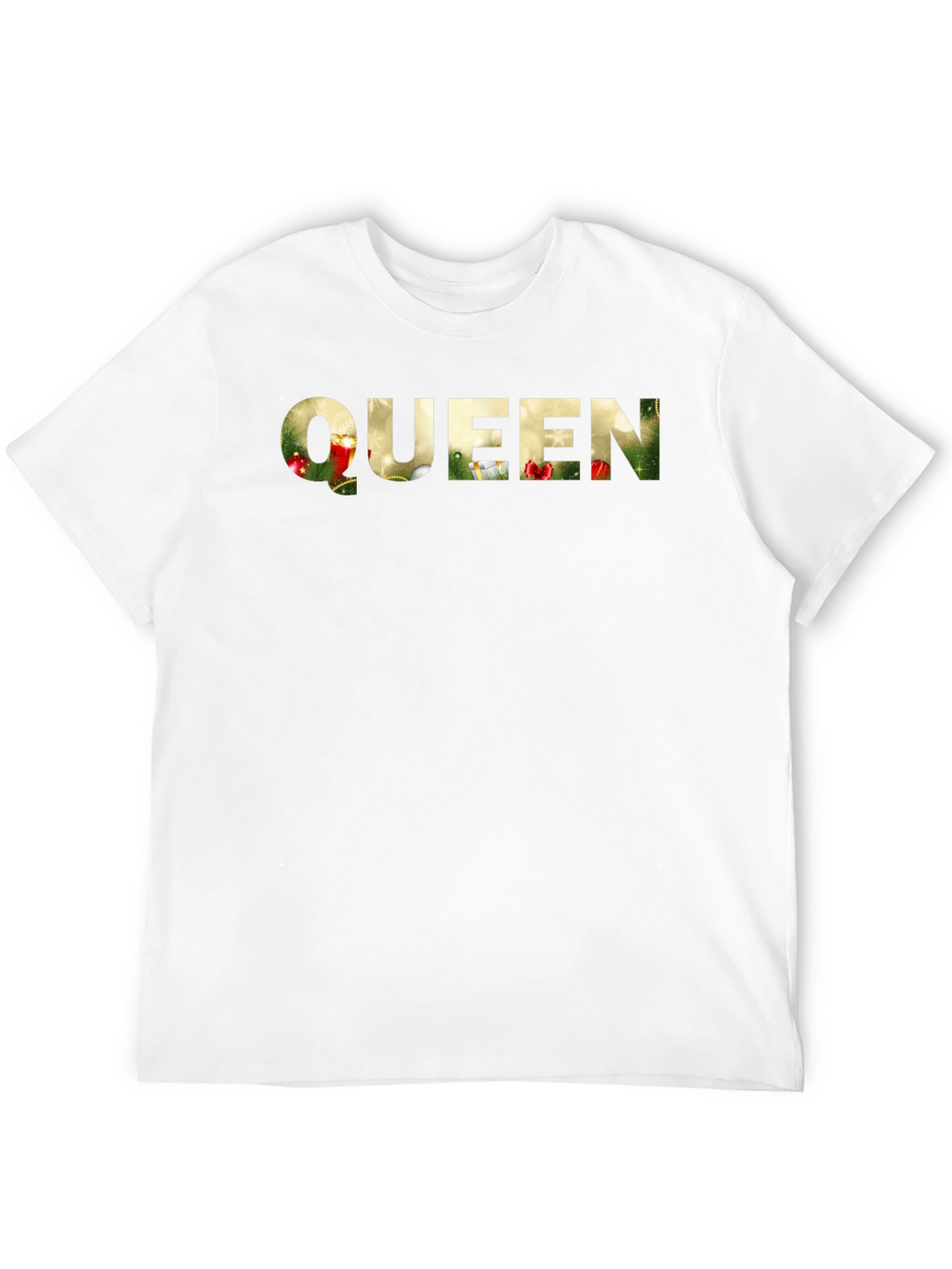 Queen Holiday T-Shirt - Festive Graphic Tee